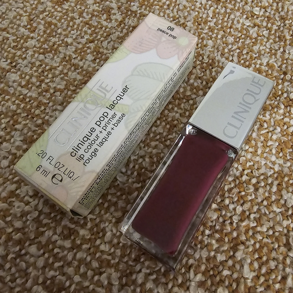NEW Clinique Lip Color + Primer - Peace Pop